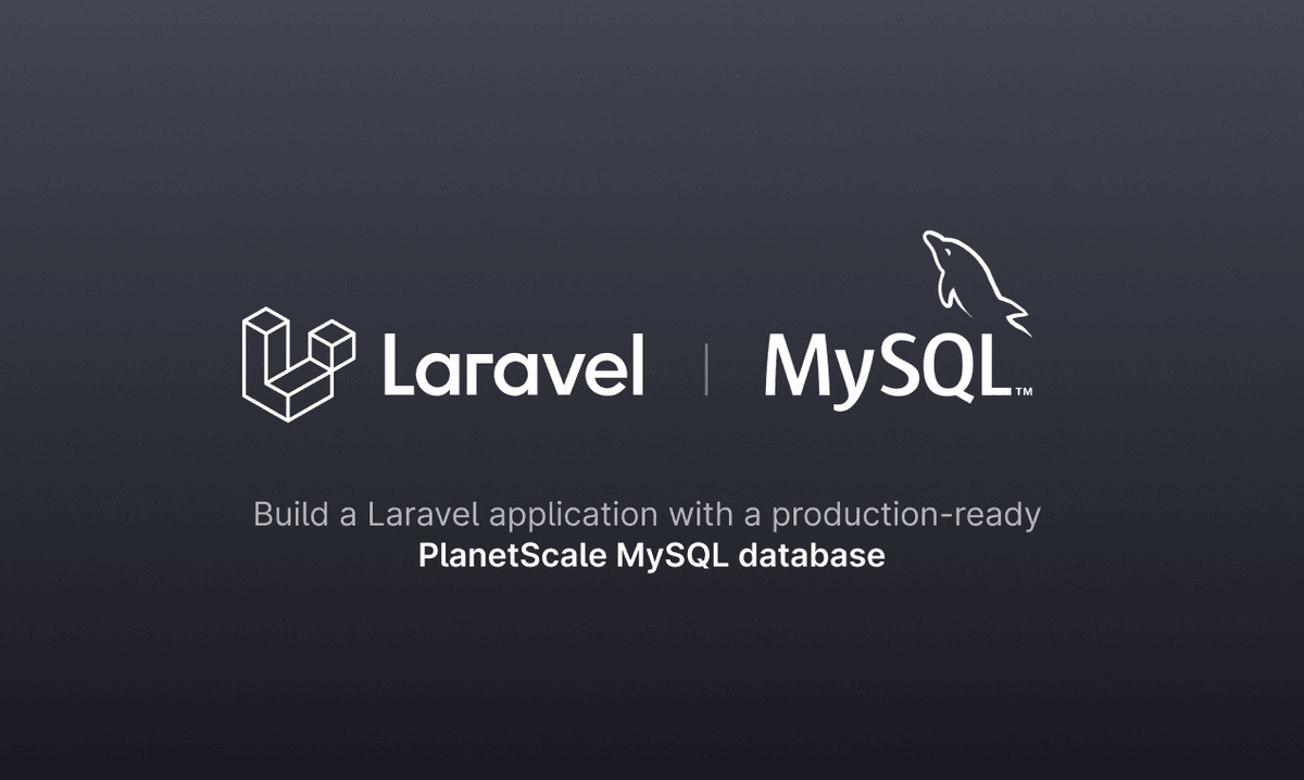 Build a Laravel application with a MySQL database