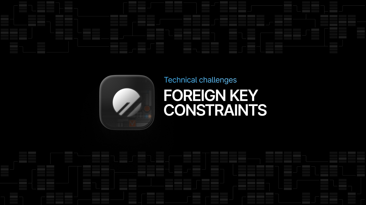 The challenges of supporting foreign key constraints