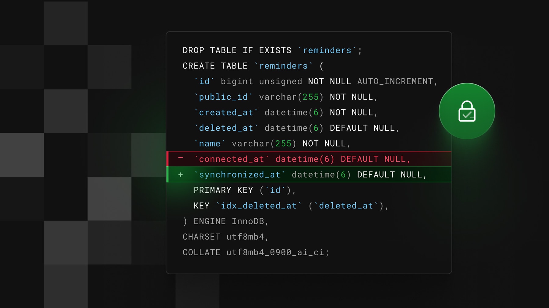 Safely making database schema changes