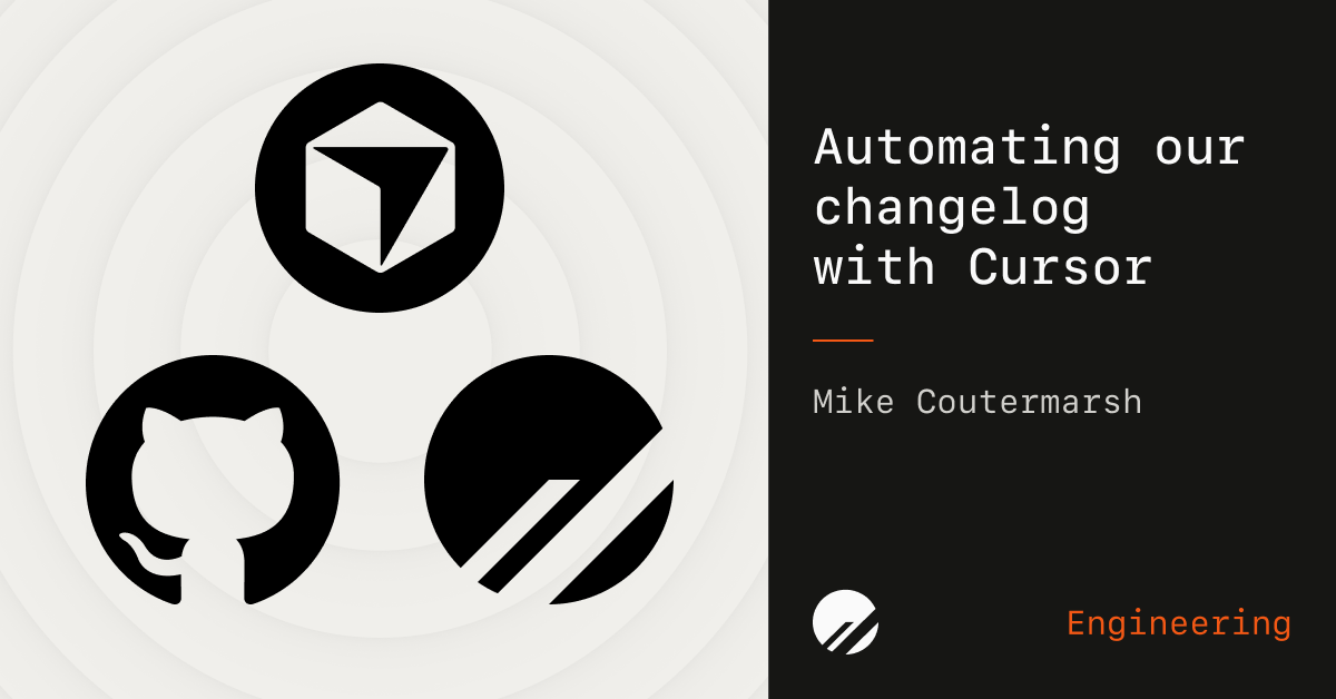 利用Cursor命令自动化我们的变更日志