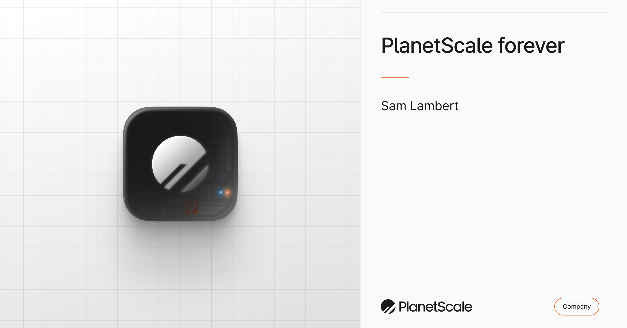 PlanetScale forever — PlanetScale