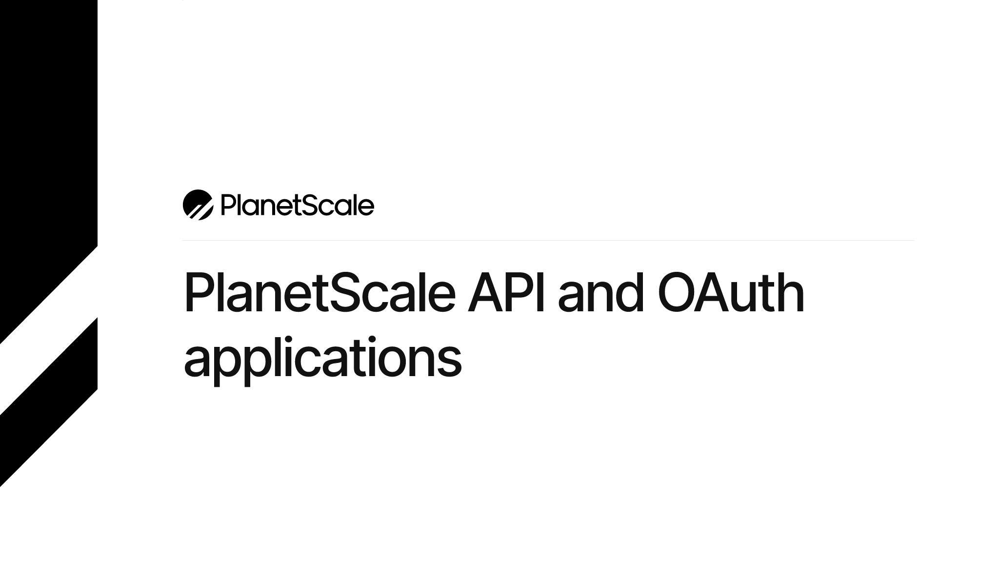 Database Sleeping — PlanetScale Documentation