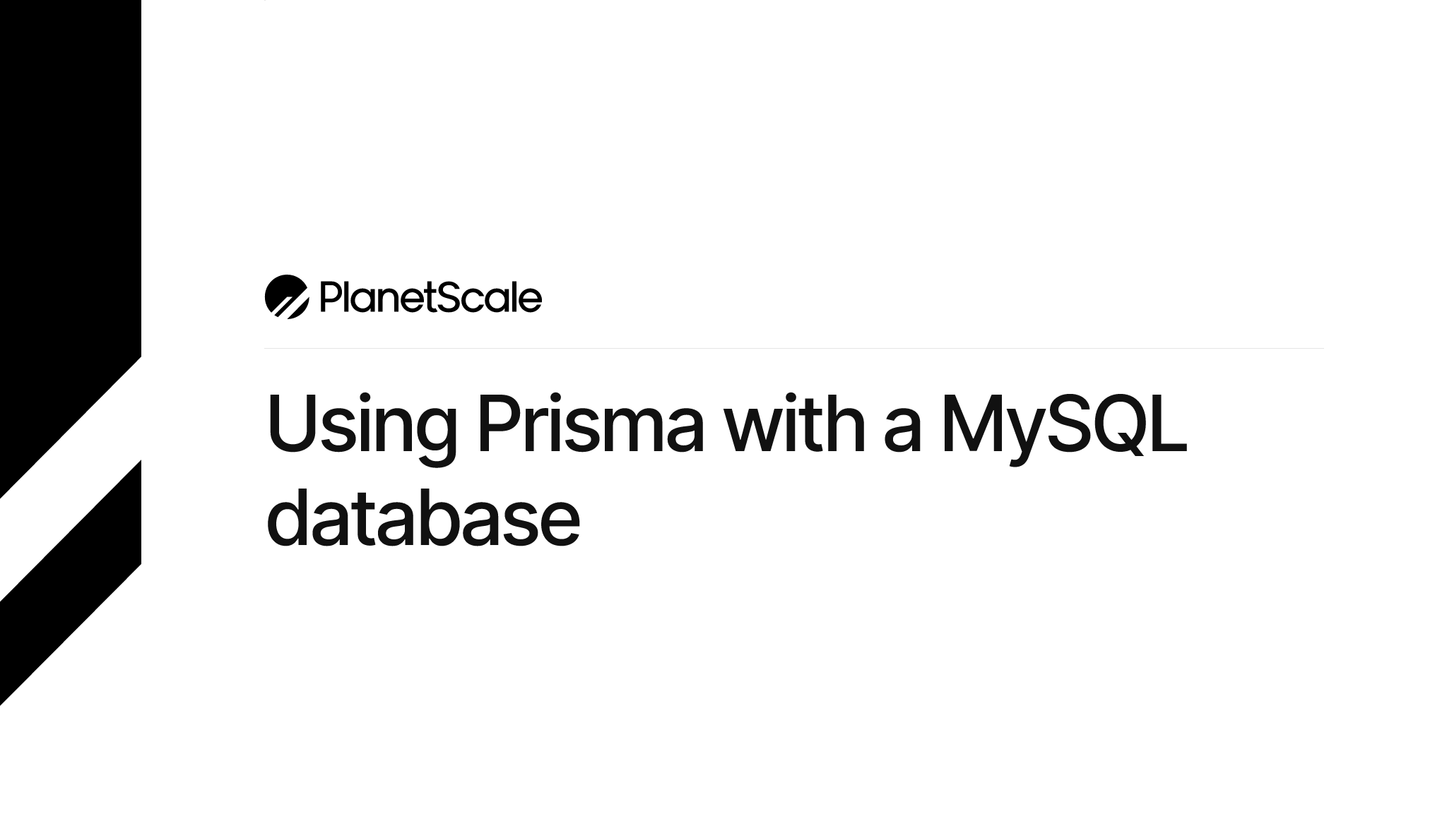 Introduction to Prisma. Easily connect to your database…